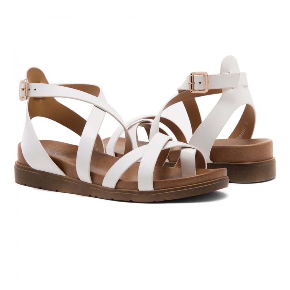 White Sandals
